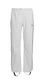 W-PROFIT MUDTROUSERS WHITE WITH BLACK STRIPE